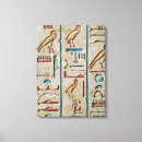 Buscar egipcios antiguos lienzos Vintage