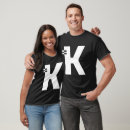 Buscar letra k camisetas Monograma