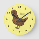 Buscar gallina relojes de pared General y unisex
