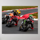 Buscar de la motocicleta posters El competir con