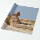 Buscar esfinge papel de regalo Giza