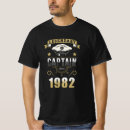Buscar ancla hombre camisetas Capitán de barco