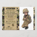 Buscar camouflage invitaciones Ejército