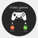 Buscar videojuegos pegatinas Jugador retro