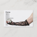 Buscar misterioso tarjetas de visita Gótico