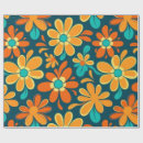 Buscar estilo del boho papel de regalo Floral