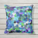 Buscar azul cobalto cojines Negro