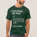 Buscar labrador retriever del chocolate camisetas Lindo