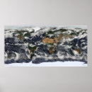 Buscar satélite del mapa posters Planeta
