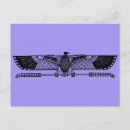 Buscar símbolo egipcio postales Antiguo