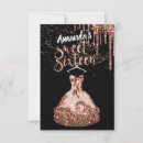 Buscar dulce dieciséis de la princesa invitaciones Hija