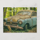 Buscar coche retro postales General y unisex