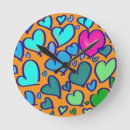 Buscar pintado relojes de pared Para niños