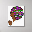 Buscar mujer negra lienzos Negro