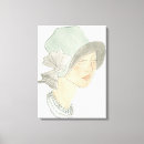 Buscar mujer lienzos Poder chica