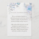 Buscar fresco 11x16 invitaciones Floral