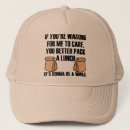 Buscar almuerzo gorras Divertido