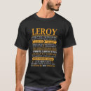 Buscar leroy camisetas Nombre