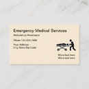 Buscar emt tarjetas de visita Ambulancia