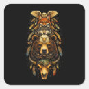 Buscar totem pegatinas Lobo