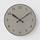 Buscar acero relojes de pared 7 º plata