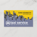 Buscar taxis tarjetas de visita Chófer