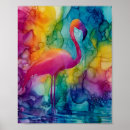 Buscar pájaro abstracto posters Acuarela