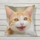 Buscar gato sonriente cojines Para ella