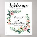Buscar elegante boda posters Signo de boda