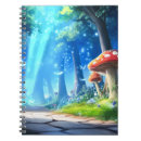 Buscar bosque encantado cuadernos Hongo