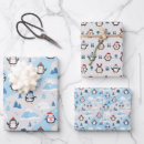 Buscar pingüino lindo papel de regalo General y unisex