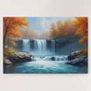 Buscar paisaje del otoño puzzles Exterior