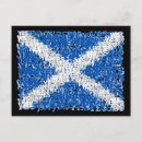 Buscar bandera escocesa postales Cotland