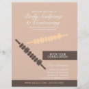 Buscar terapia del masaje flyers Moderno