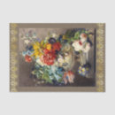 Buscar pintado del vintage papel papel de seda Ramo de flores