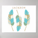 Buscar plumas tribales posters Para niños