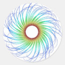 Buscar espiral pegatinas Colorido
