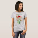 Buscar flores rojas camisetas Naturaleza