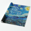 Buscar van gogh papel de regalo Pintura famosa
