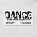 Buscar profesor del baile tarjetas de visita Elegante