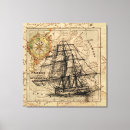Buscar barcos piratas lienzos Vintage