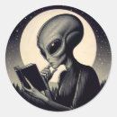 Buscar extraterrestre pegatinas Vintage