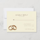 Buscar anillos entrelazados invitaciones Elegante