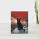 Buscar techo tarjetas Gato negro