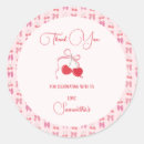 Buscar cerezas pegatinas Arco rosa