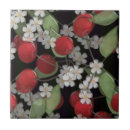 Buscar rojo cereza azulejos Negro