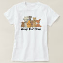 Buscar adoptar perro camisetas Adoptar tienda de dont