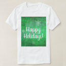 Buscar copos de nieve camisetas Vacaciones felices