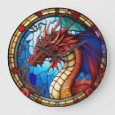 Buscar dragón diseños relojes de pared Fantasía
