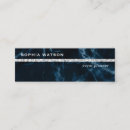 Buscar azul y plata tarjetas de visita Salón de belleza